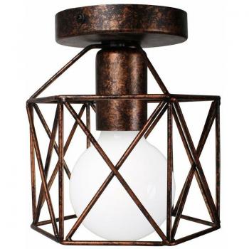 Industrial Rustic Metal Ceiling Fixture