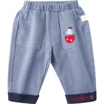 Cute Octopus Cartoon Denim Pants for Boys and Girls