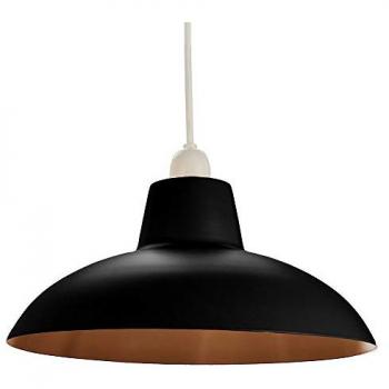 Industrial Retro Designed Curved Metal Ceiling Pendant Light Shade