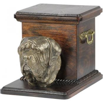 Ceneri Mastino Urna con Statuetta