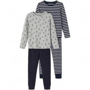 Ropa de dormir NKM Dark Sapphire dúo, talla 68/74