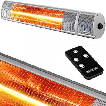 Chauffage radiant extérieur 2000W avec télécommande