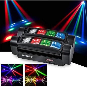 Mini Double BARLED DMX RGBW 8x3W
