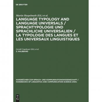 Language Typology and Language Universals 2.Teilband: Ein internationales Handbuch (Handbücher zur Sprach