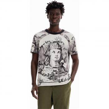 Camiseta Desigual Esfinge Colorida