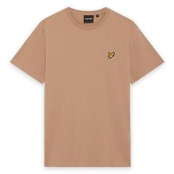 Lyle & Scott XL Barley Plain T‑Shirt (Beige)