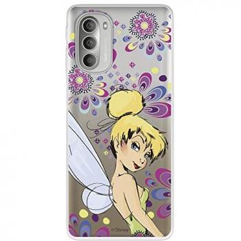Funda oficial de Disney para Moto G51 5G Campanilla y Flores