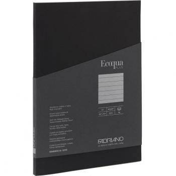 Cuaderno A4 Ecoqua Plus Negros con Encolado