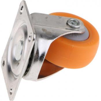 Ruedas 360° con Base de Nailon, 8 Unidades