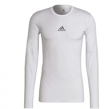 Adidas Top Uomo Compression Manica Lunga TechFit