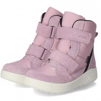 Ecco Kinder Winterstiefel Urban Snowboarder, lila, mit Klettriemchen