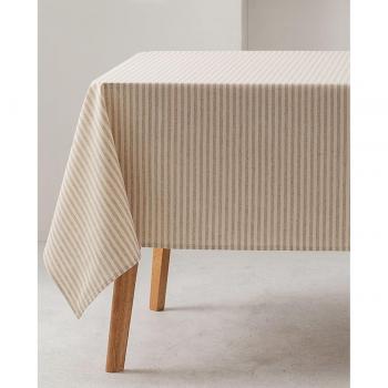Mantel Impermeable Rayas Finas 100% Algodón GAMUSI