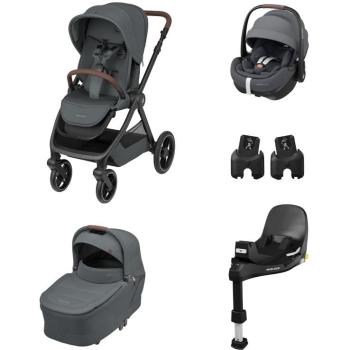 Maxi Cosi Trio Maxi-Cosi Oxford+ con Pebble 360 Pro² + Base FamilyFix 360 Pro Twillic Graphite
