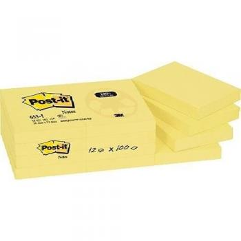 Bloc de notas Post-it recicladas 3 unidades