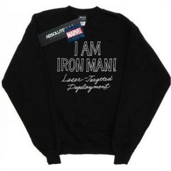 Felpa per Ragazze I Am Iron Man Marvel