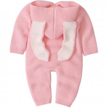 Mono de Invierno con Capucha Tejido