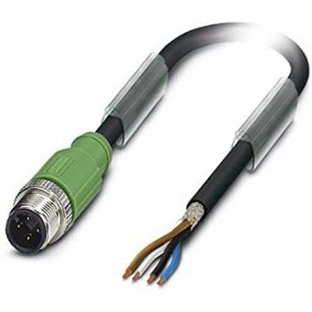 5 m M12 Sensor‑Actuator Connector Cable – SAC‑4P‑M12M