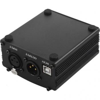 Cargador Micrófono Mini 48V