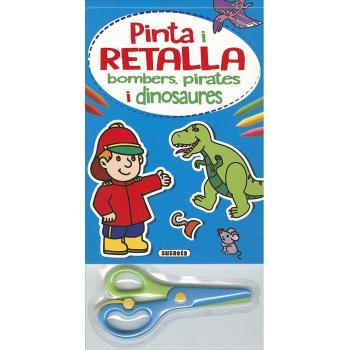 Bloc pinta i retalla bombers, pirates i dinosaures (Tapa blanda).