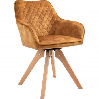 SalesFever Essgruppe »Klassische Essgruppe« 5-teilig, Tischbreite 160 cm, Samtstuhl-Set