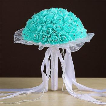 Ramo de Honor Floral con Perlas para la Boda