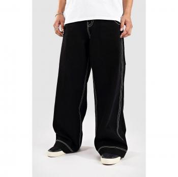 A.Lab Mega Rave Jeans Schwarz – Herren, 36 cm Taille