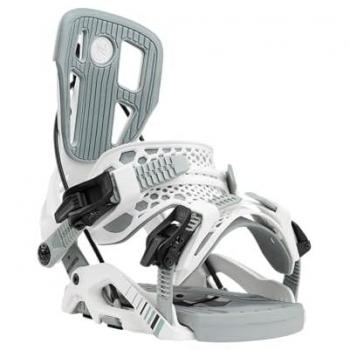 Attacco Snowboard Bianco Flow Fuse 2026 Nidecker
