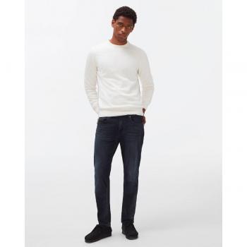 Jeans de tiro medio para hombre 7 For All Mankind en negro