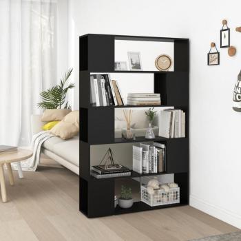 Separador de Estanterías Contrachapada 100x24x155 – Negro