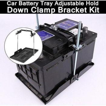 Car Battery Hold Down Set