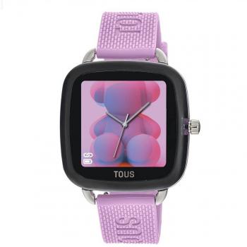 Smartwatch Tous D-Connect con correa de silicona rosa