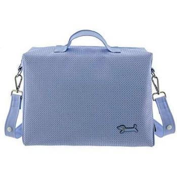 Borsa Tabela Paris Azzurro 16x41,5x29 cm