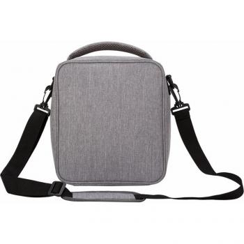 Heopono Heather Gray Insulated Lunch Bag with Shoulder Strap