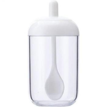 Bouteille de sel monosodique avec couvercle