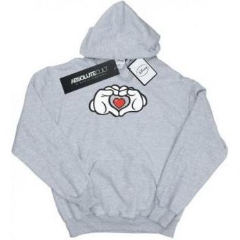 Disney Mickey Mouse Heart Hands Hoodie for Girls