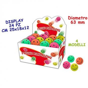 Palline Rimbalzine Smile Teorema 63MM
