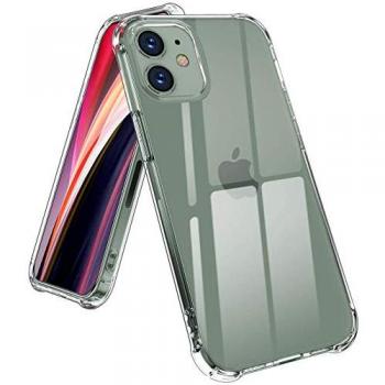 IPhone 12 Mini – Coque antichoc Phonillico, silicone transparent, ultra‑slim
