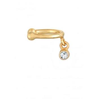 Elli Ohrklemme »Ohrringe Earcuff Kugel Kristall Elegant 925 Silber«