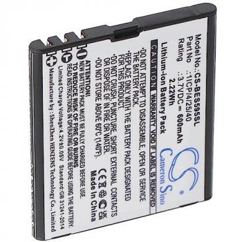 XCell Akku für Bea-fon SL495, SL595, SL595 Plus, 3,7V, 600mAh