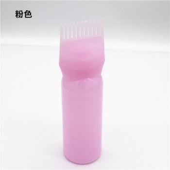 Hair Dye Shampoo Bottle with Brush Applicator