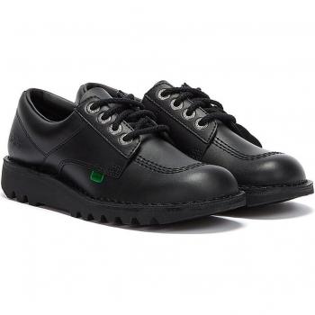 Kickers Youth Kick Lo Classic Black Shoes