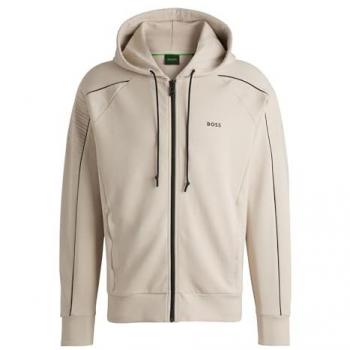 BOSS Sweatshirt Saggy 1 Regular Fit Herren XXL Écru