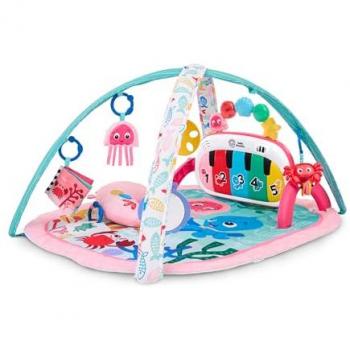 BABY EINSTEIN Tapis de sol éveil bébé fille évolutif 4-en-1 -Kickin’ Tunes