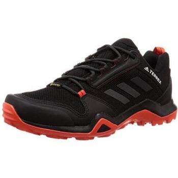 Adidas Terrex AX3 GTX Outdoor Laufschuh Herren, schwarz/orange, 8 UK (42 EU)