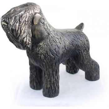 Statua da giardino Terrier Nero Russo 1:1
