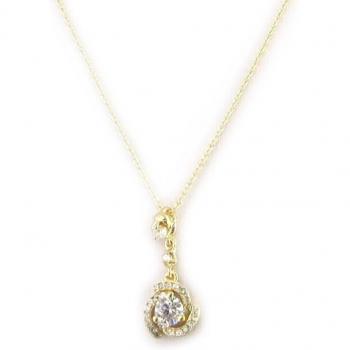 Collar de Oro Sissi 22x10 mm
