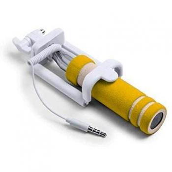 Supporto Selfie BigBuy Tech 144932 Giallo
