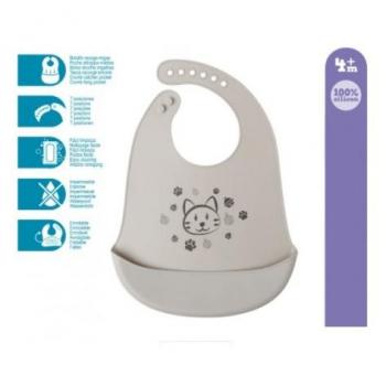 KikoSilicón Bebé – Babero Liso