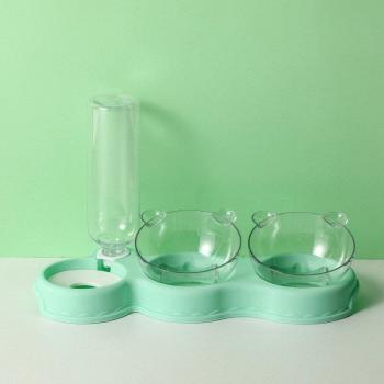 Automatic Pet Bowl with Moisture-Proof Design and Water Dispenser