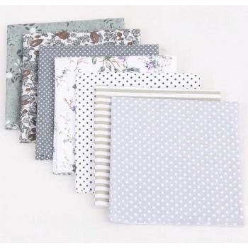 Quilting Baumwollstoff Blumenmuster 25x25cm